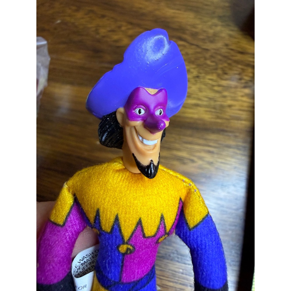 Disney Hunchback of Notre Dame Clopin Jester Plush Burger King Toy 1996 Vintage